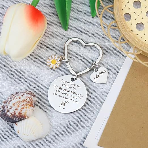 Lover's KEYRING!, Cheeky & Romantic Gift for Boyfriend / Girlfriend | Unique & Funny Valentine's Day Gift Bargain!