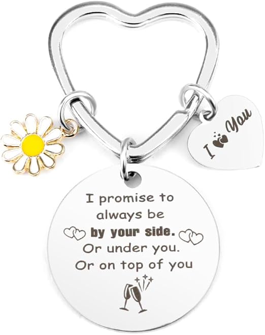 Lover's KEYRING!, Cheeky & Romantic Gift for Boyfriend / Girlfriend | Unique & Funny Valentine's Day Gift Bargain!