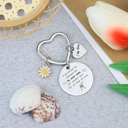 Lover's KEYRING!, Cheeky & Romantic Gift for Boyfriend / Girlfriend | Unique & Funny Valentine's Day Gift Bargain!