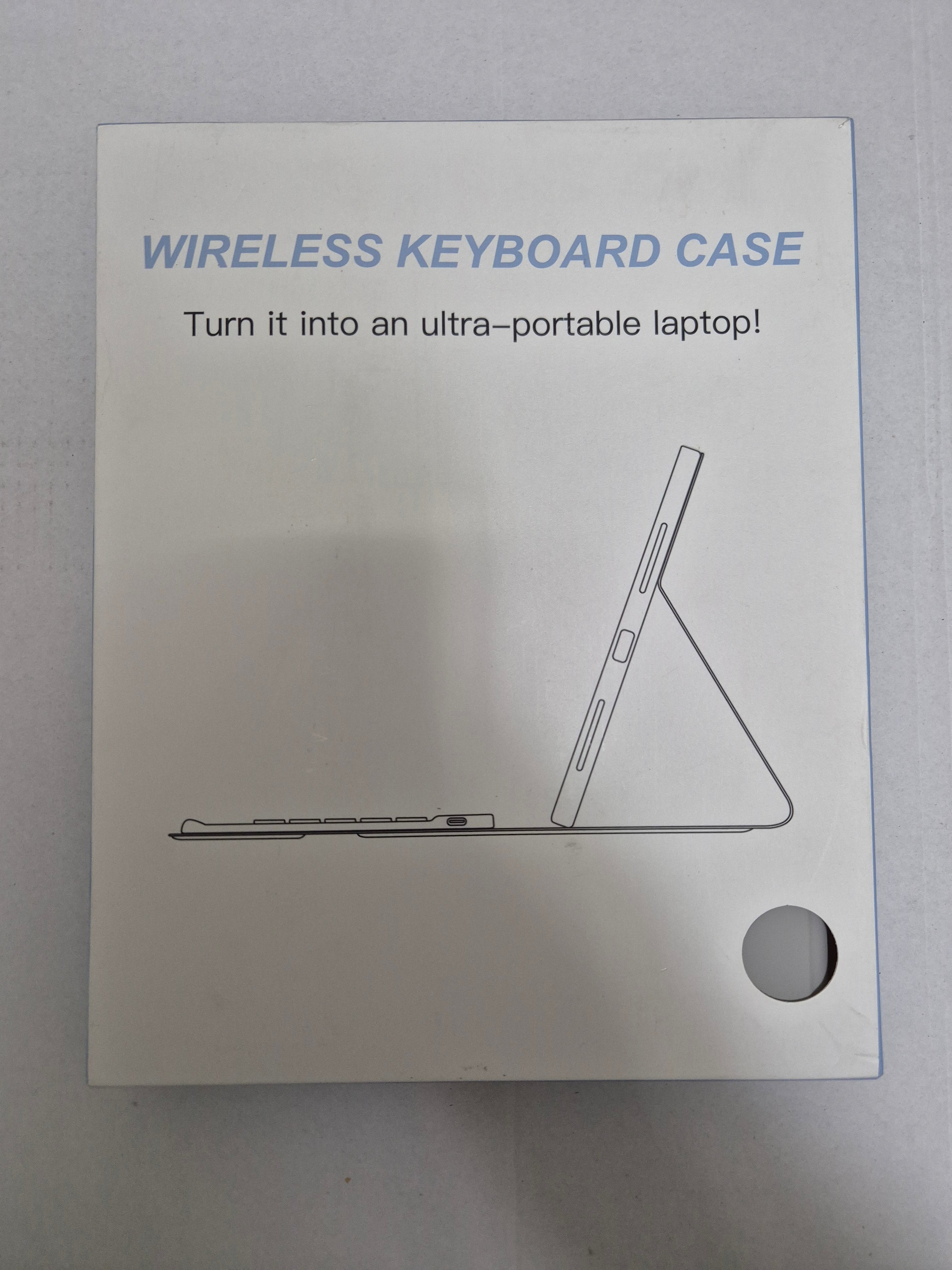Vobafe keyboard case for iPad 11th and 10th gen, grey with 7-color backlit Bluetooth keyboard and detachable design.