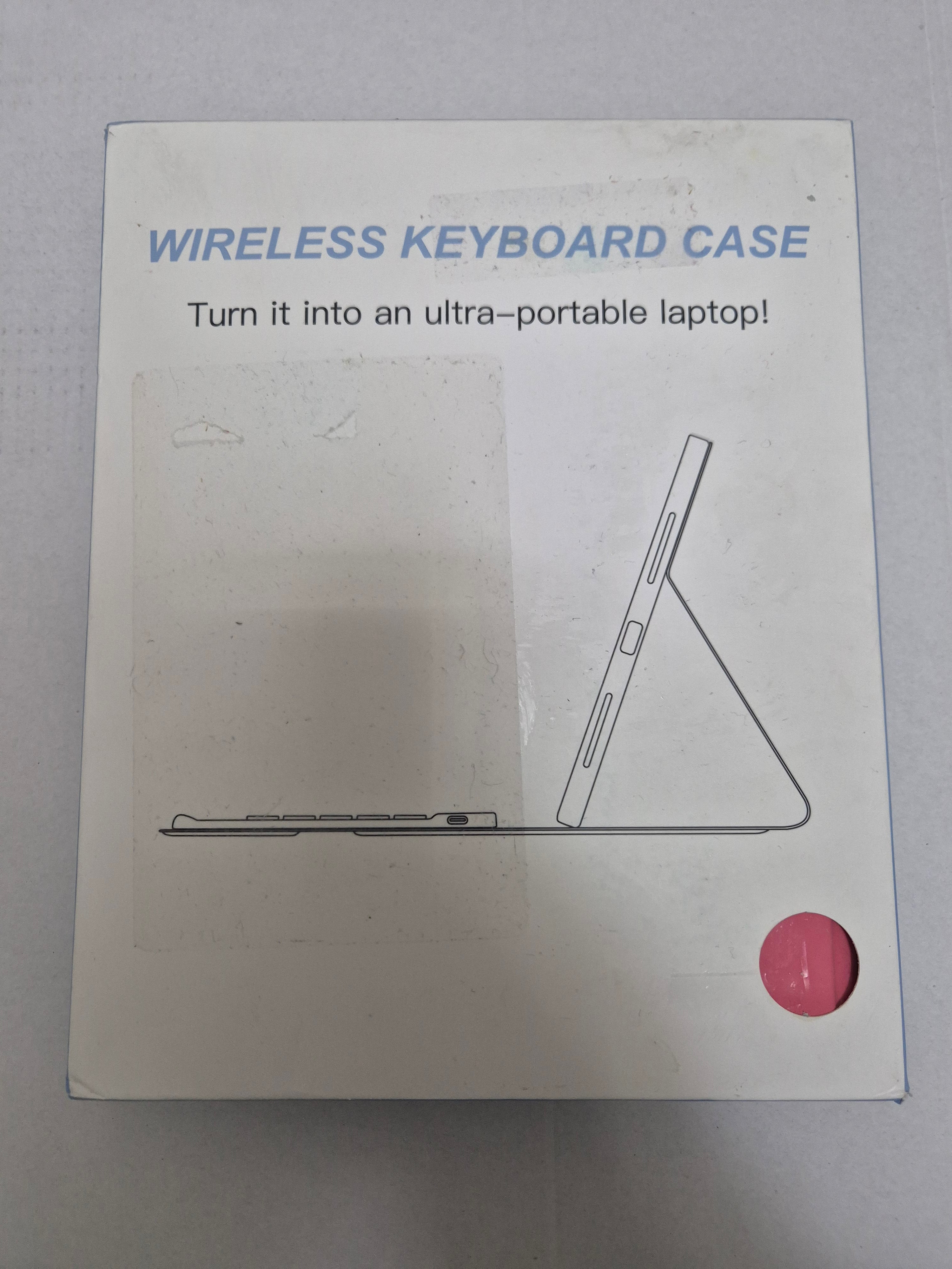 Pink Vobafe keyboard case for iPad 11th and 10th gen with 7-color backlit Bluetooth keyboard and detachable design.