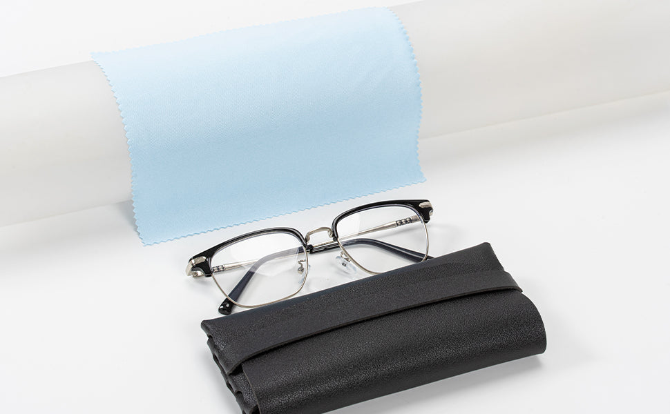 Vonper 24 Pack Microfibre Glasses Cleaning Cloths - 17.5 x 14.5cm Multicolor Lens Wipes for Glasses, Phones, Camera, Laptop & Screens
