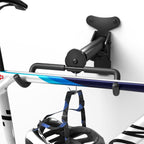 WELDUN Foldable Bike Rack | Adjustable & Retractable | Holds 30KG | WITH Helmet Hook | Ultimate Garage Storage Bargain!