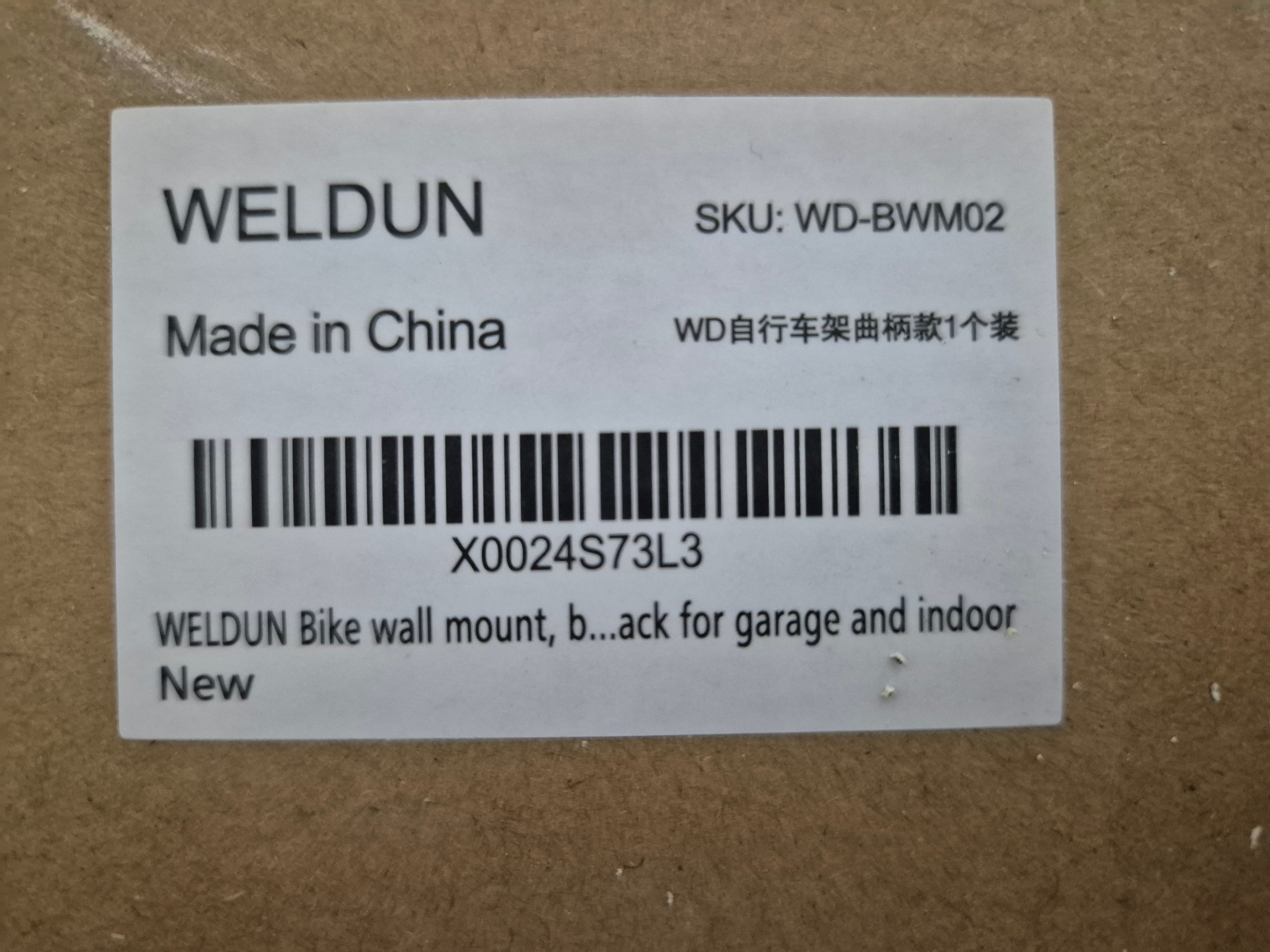 WELDUN Foldable Bike Rack | Adjustable & Retractable | Holds 30KG | WITH Helmet Hook | Ultimate Garage Storage Bargain!