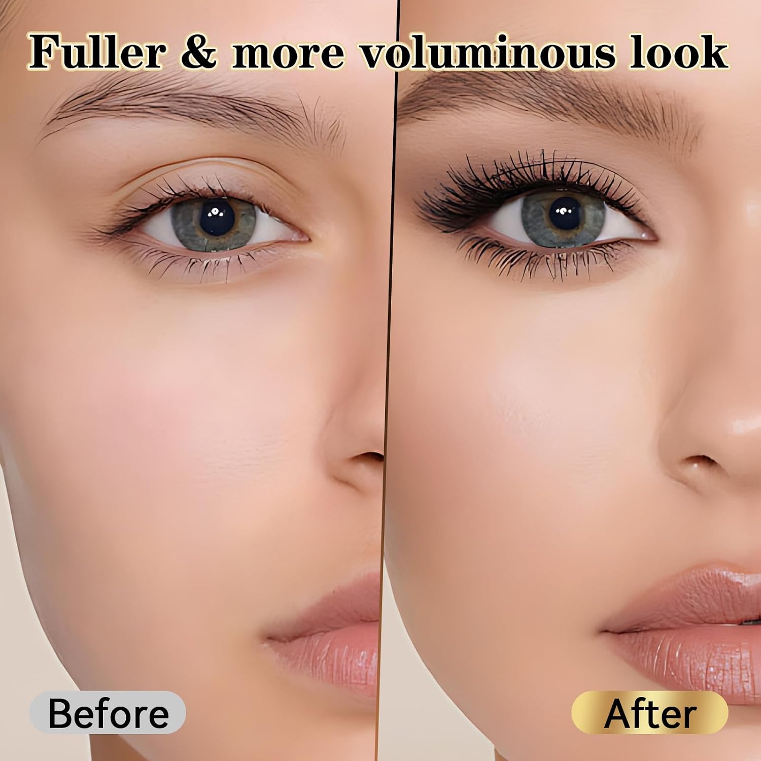 Wansiven 2-in-1 Eyebrow & Eyelash Tint Kit - Black - Long Lasting Semi-Permanent DIY Tint for Fuller Brows & Thicker Lashes - 7ml