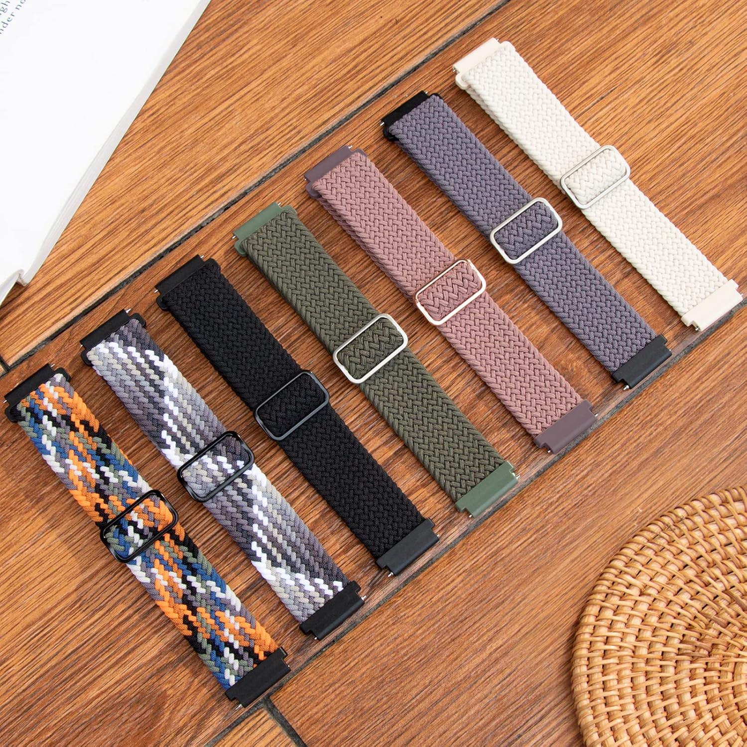 Braided Loop Watch Strap ✨ | Quick-Release | Adjustable | 20mm & 22mm | Ultimate Comfort & Style - Zeta Store