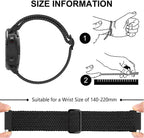 Braided Loop Watch Strap ✨ | Quick-Release | Adjustable | 20mm & 22mm | Ultimate Comfort & Style - Zeta Store