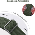 Braided Loop Watch Strap ✨ | Quick-Release | Adjustable | 20mm & 22mm | Ultimate Comfort & Style - Zeta Store