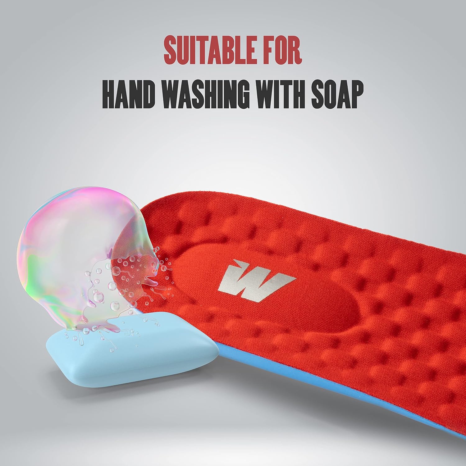 Wild Bull Memory Foam Insoles for Men & Women - Plantar Fasciitis Arch Support Insoles for Standing All Day - Pain Relief Shoe Inserts