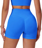 JN JANPRINT - 3-Piece Seamless Gym Shorts Set - Butt Lifting, High Waisted & Ultra-Comfy! - Zeta Store
