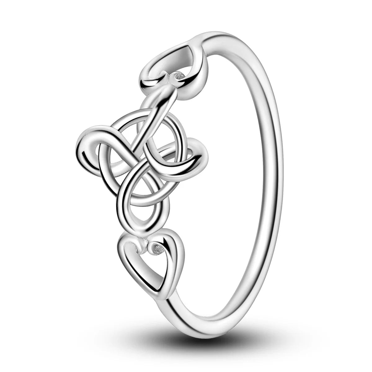 MULA S925 Sterling Silver Rings for Women | Stackable CZ Vintage Band Set | Moon Star, Cat, Evil Eye, Floral Styles
