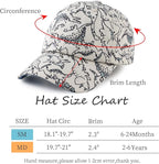 XIAOHAWANG Dinosaur Baseball Cap for Kids - Breathable, Waterproof & Adjustable Sun Hat for Baby, Toddler Boys & Girls for Spring, Summer, Autumn - Zeta Store