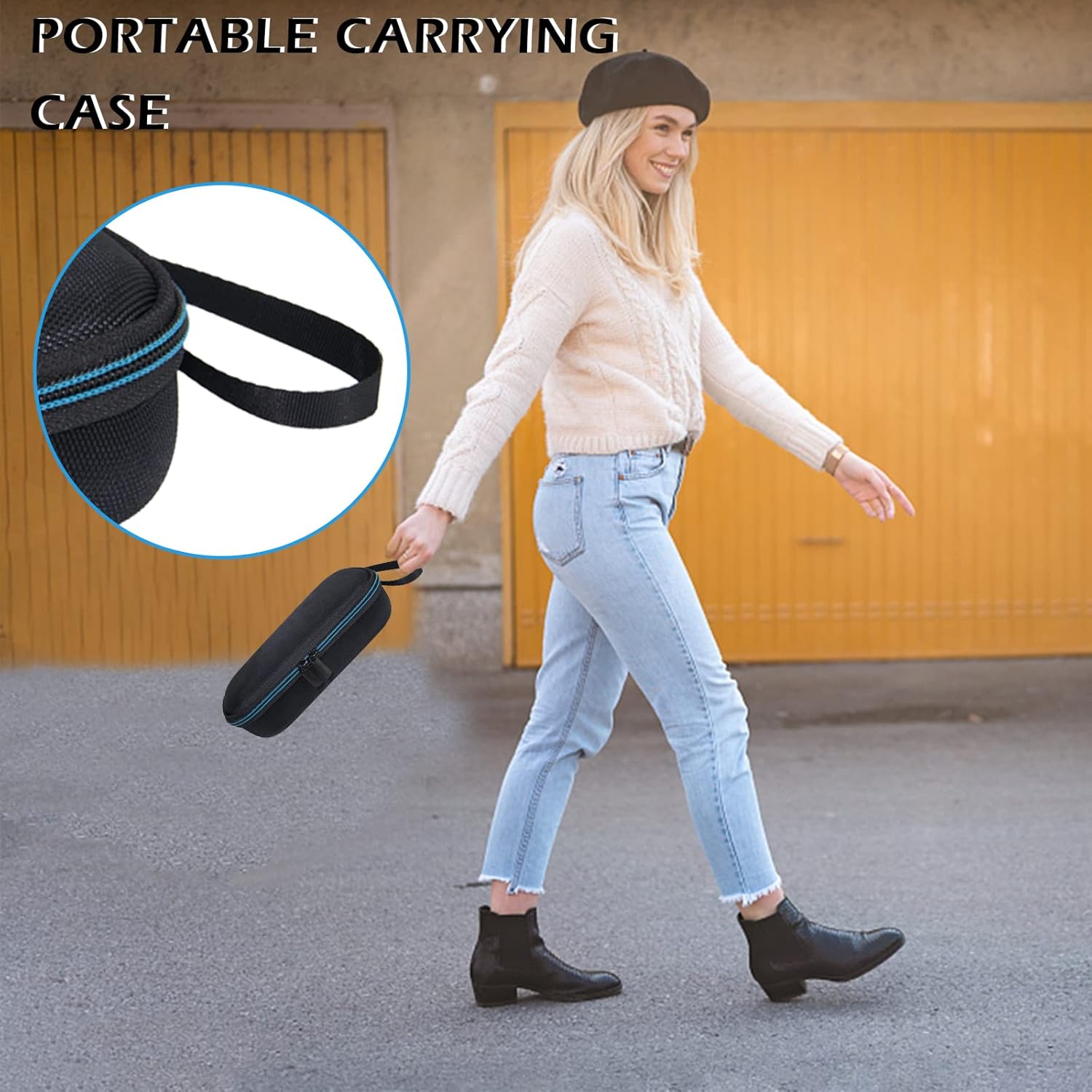 XINGFUDAO Hard Carrying Travel Case for Insta360 Flow | Shockproof EVA Storage Bag - Zeta Store