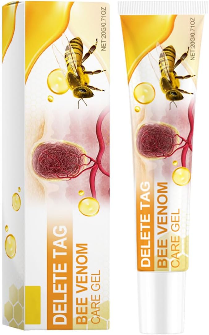 Ximonth 2 Pack. Delete Tag Bee Venom Care Gel ✨ | Professional Wart & Skin Tag Remover | 20g Fast-Acting Formula | Scar-Free Results | Brand New Barn Bargain! - Zeta Store