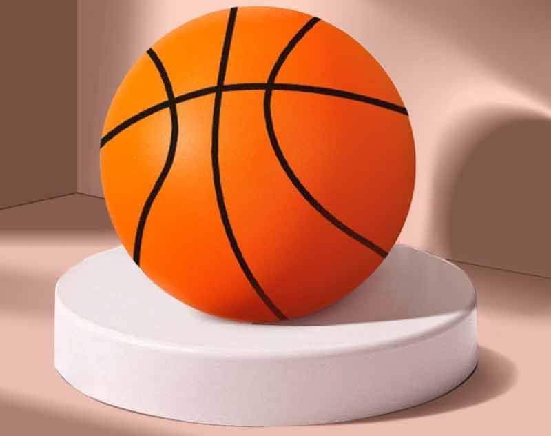 ALL-NEW Silent Basketball 🤫 | High-Bounce Foam Ball | Quiet Indoor Play | Sizes 7