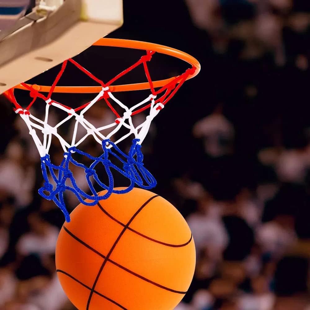 ALL-NEW Silent Basketball 🤫 | High-Bounce Foam Ball | Quiet Indoor Play | Sizes 7