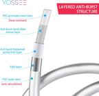 YOSSEE - 2m Heavy-Duty Anti-Twist Brass Shower Hose – Flexible, Leak-Proof & Easy-Clean - Zeta Store