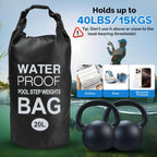 Yeabett 10L Waterproof Dry Bag - Heavy-Duty Roll-Top Backpack for Swimming, Kayaking, Beach & Camping - Includes Adjustable Strap - Keep Gear Dry & Secure!