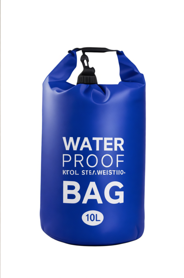 Yeabett 10L Waterproof Dry Bag - Heavy-Duty Roll-Top Backpack for Swimming, Kayaking, Beach & Camping - Includes Adjustable Strap - Keep Gear Dry & Secure!