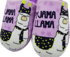 Youngfine Pyjama Llama Slippers for Women | Cute & Cozy Novelty Ladies' Slippers | UK Size 5-6 (M) | Fun Animal Themed House Shoes