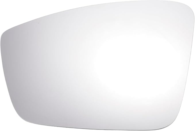 X AUTOHAUX Car Rearview Left Side Mirror Glass Replacement W/Backing Plate Convex Non-heated White Glass for Seat Toledo 2012-2020 for SKODA RAPID 2012-2020 for SKODA FABIA 14-20 - Zeta Store