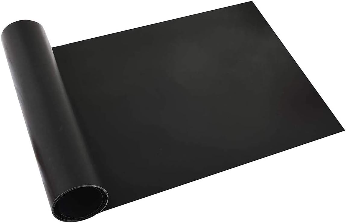 QH7 BBQ Grill Mat Roll 180x30cm - Non-Stick Reusable Barbecue Mat, FDA Approved PTFE, Heat Resistant to 500°F for Gas, Charcoal & Electric Grill, Oven Liner - Cut to Any Size