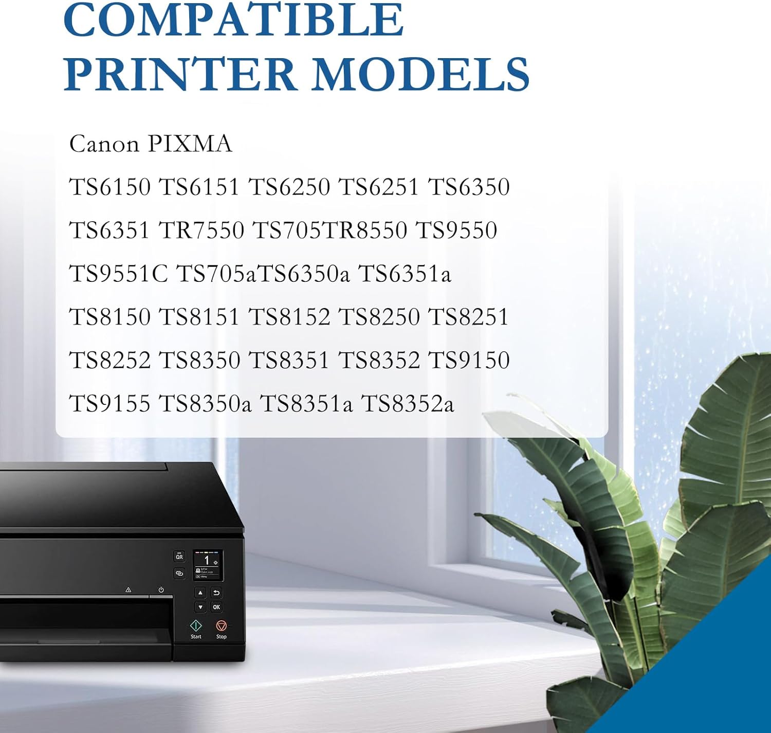 Paeolos 580XXL 581XXL Compatible Ink Cartridges 12-Pack for Canon - High Yield PGBK / BK / C / M / Y for PIXMA TS & TR Series