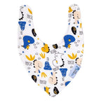Baby Bandana Dribble Bibs Cotton Pack Of 8 - Boys - Zeta Store