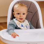 Baby Bandana Dribble Bibs Cotton Pack Of 8 - Boys - Zeta Store