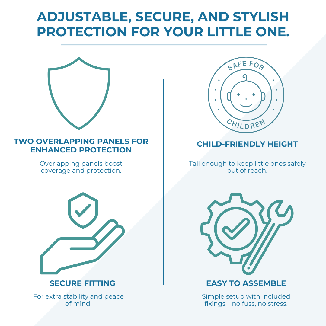Extendable Baby Fireguard - Zeta Store