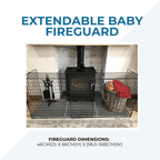 Extendable Baby Fireguard - Zeta Store