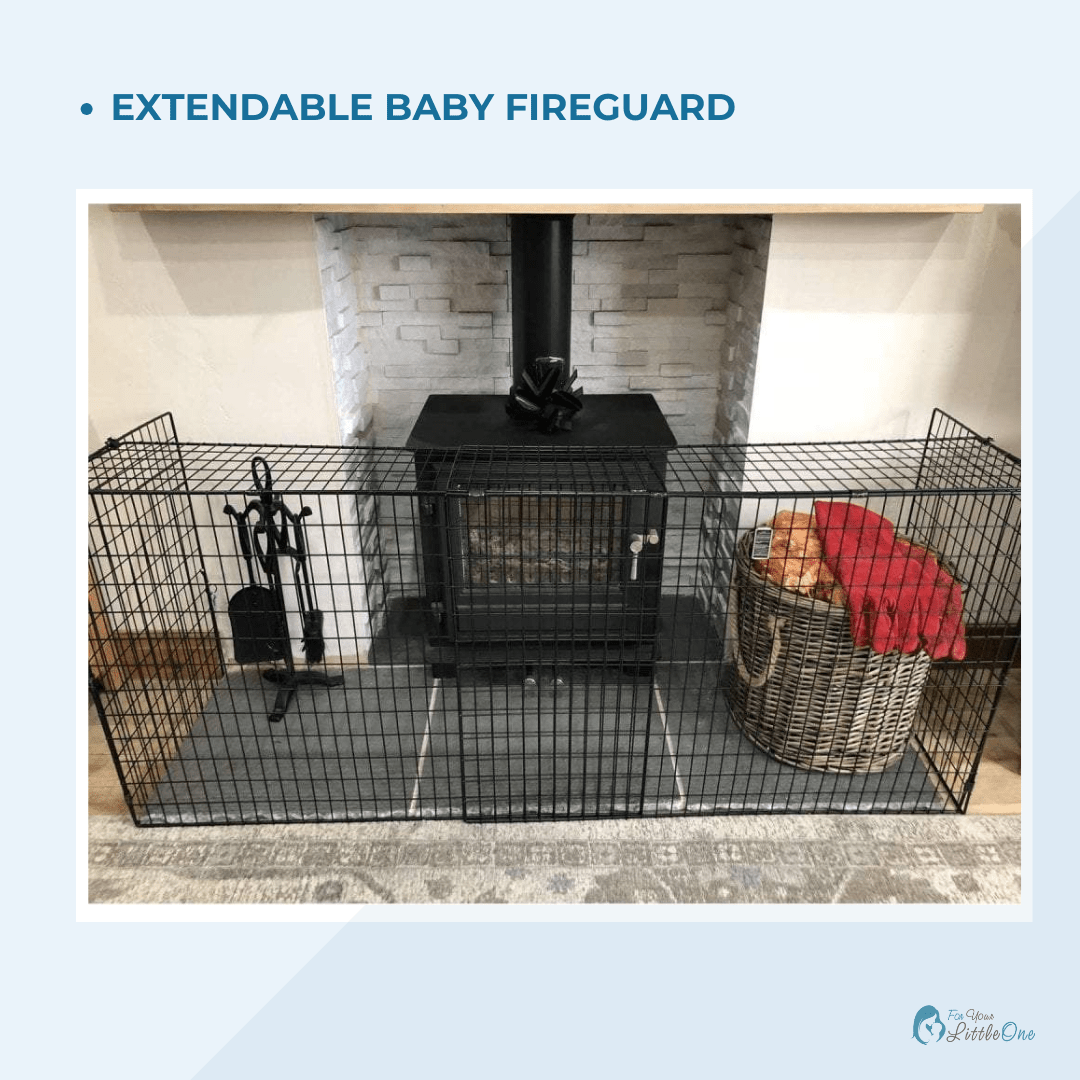 Extendable Baby Fireguard - Zeta Store