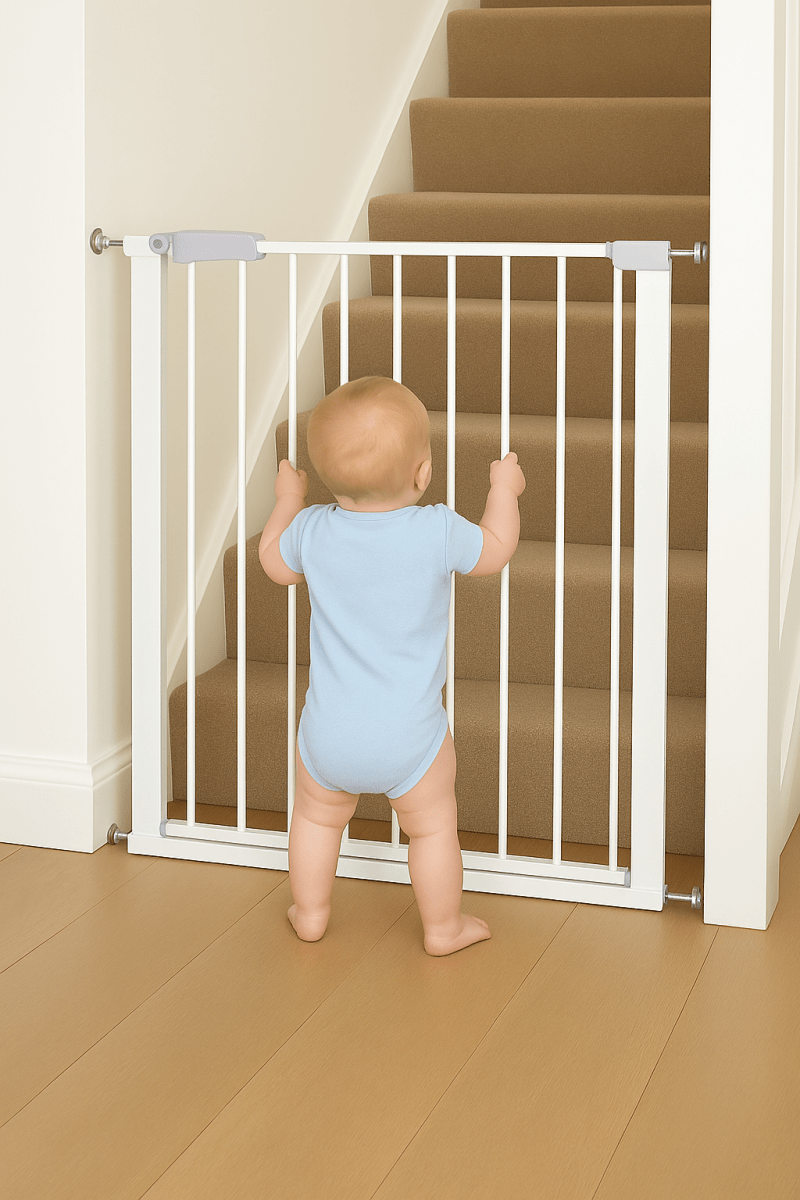 FYLO 3x Baby Safety Stair Gate  Pressure Fit 75-86cm (3 pack) - Zeta Store