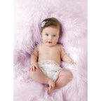 Luxury Faux Fur Baby Blanket - Pink - Zeta Store