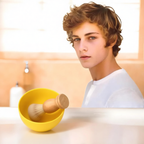 myGrtfam 2-Piece Beard Care Set | Ceramic Shaving Bowl & Brush Kit | Barber-Grade Wet Shave - Zeta Store