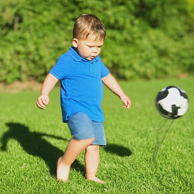 Global Park Solo Football Trainer Belt | Adjustable Kick & Throw Practice Aid for Soccer, Volleyball, Rugby | For Kids & Adults ⚽