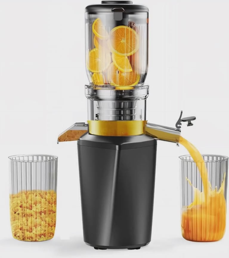 Fyenkfar Professional Cold Press Slow Masticating Juicer 🍊 | 300W | 90% Nutrient Retention | BPA-Free | For Leafy Greens & Hard Veg | A Real Bargain for a Brand-New, Healthier You!