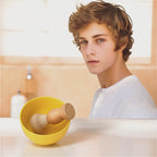 myGrtfam 2-Piece Beard Care Set | Ceramic Shaving Bowl & Brush Kit | Barber-Grade Wet Shave