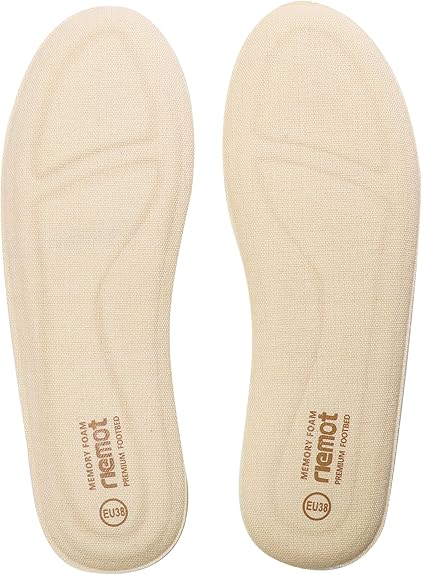 Riemot Memory Foam Insoles – Ultimate Comfort Cushioning for Sports, Work & Walking Shoes – UK 5 / UK 3 - Zeta Store