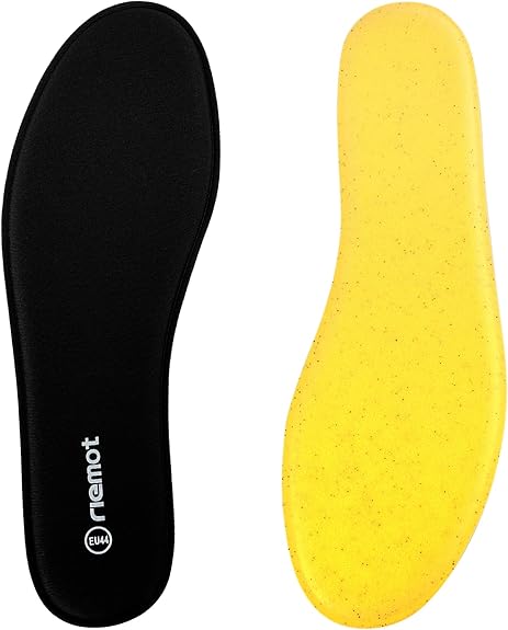 Riemot Memory Foam Insoles – Ultimate Comfort Cushioning for Sports, Work & Walking Shoes – UK 9 / EU 43 - Zeta Store