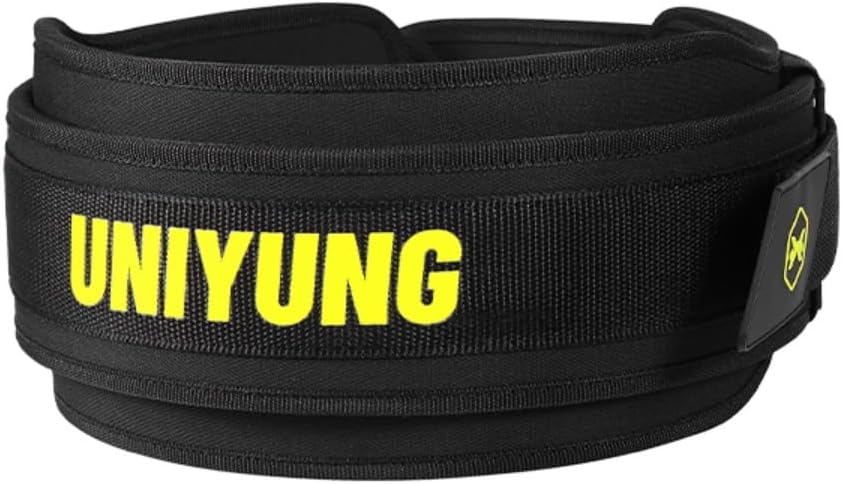 Mokrgym Dual-layer Weight Lifting Belt – Quick Lock Buckle, Back Support For Powerlifting, Crossfit, Squats & Gym Training – Men & Women